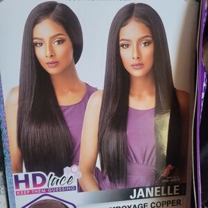 Janelle Hair Wig - Copper Brown